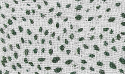 Little Unicorn Cotton Muslin Crib Sheet In Green Seed