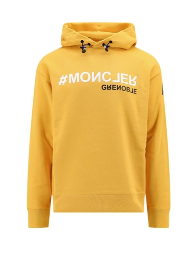 Shop Moncler Grenoble Sweatshirt In Yellow