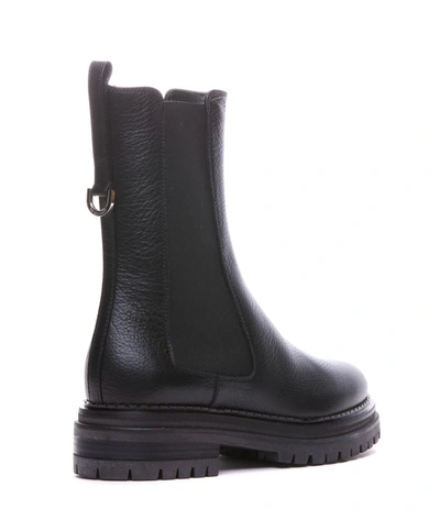 Shop Sergio Rossi Boots In Black