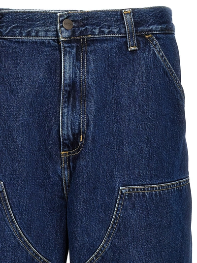 Shop Carhartt Double Knee Jeans Blue