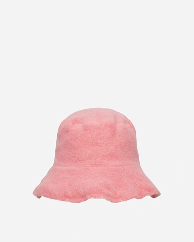 Shop Comme Des Garçons Shirt Wool Bucket Hat In Pink