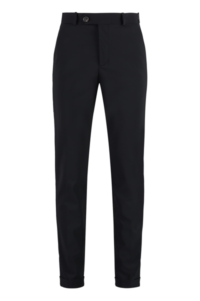 Shop Rrd - Roberto Ricci Design Winter Chino Echnical-nylon Pants In Black
