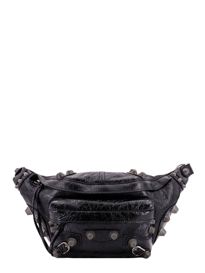Shop Balenciaga Cagole Belt Bag In Black