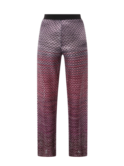 Shop Missoni Trouser In Multicolor