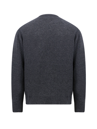Shop Amaranto Sweater In Grey