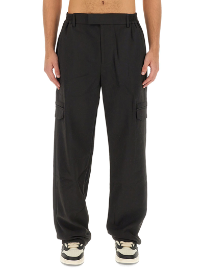 Shop Represent Relaxed Fit Pants In Nero