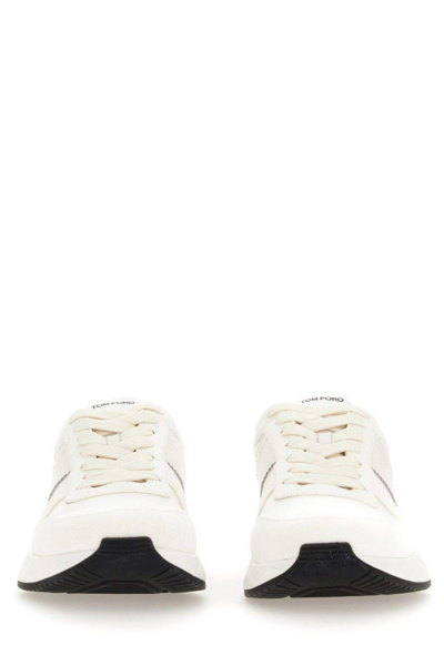 Shop Tom Ford Jagga Runner Lace-up Sneakers In Multicolor