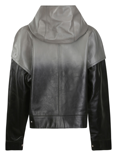 Shop Heliot Emil Bind Leather Jacket In Blk01