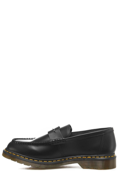 Shop Dr. Martens' Penton Slip-on Loafers In Black