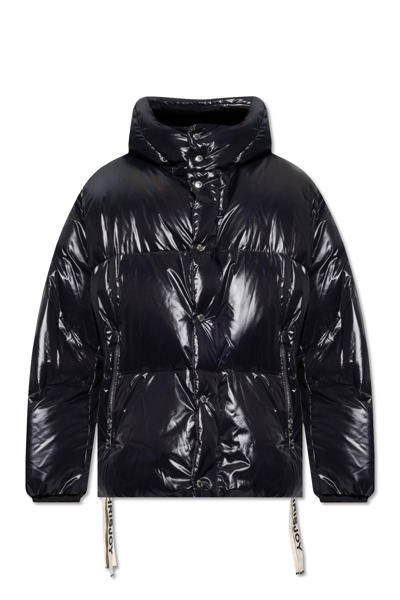 Shop Khrisjoy Quilted Down Jacket In Black