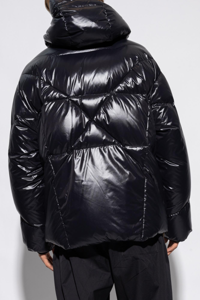 Shop Khrisjoy Quilted Down Jacket In Black