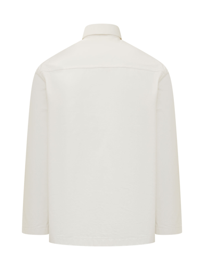 Shop Jil Sander 55 Shirt In Bianco