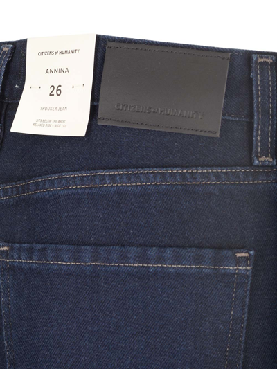 Shop Citizens Of Humanity Annina Palazzo Jeans In Blue