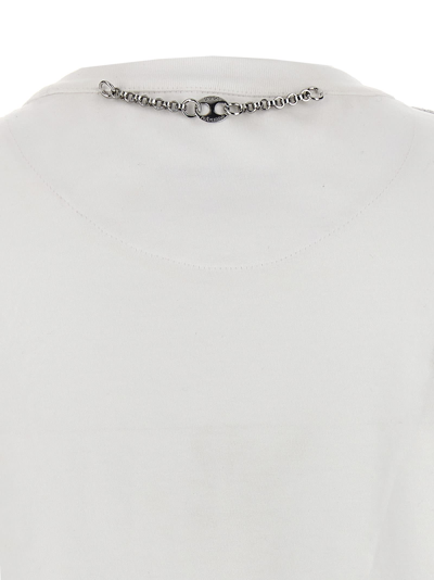 Shop Paco Rabanne Metal Mesh T-shirt In Silver