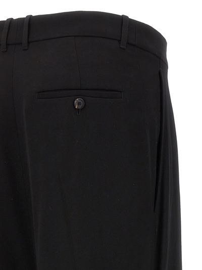 Shop Balenciaga Deconstructed Godet Skirt In Black