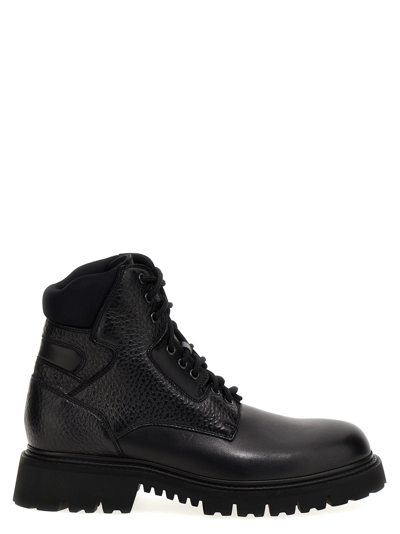 Doucal's Doucals X Neil Barrett Ankle Boots In Black