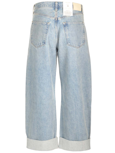 Shop Citizens Of Humanity Ayla Baggy Fit Jeans In Light Blue