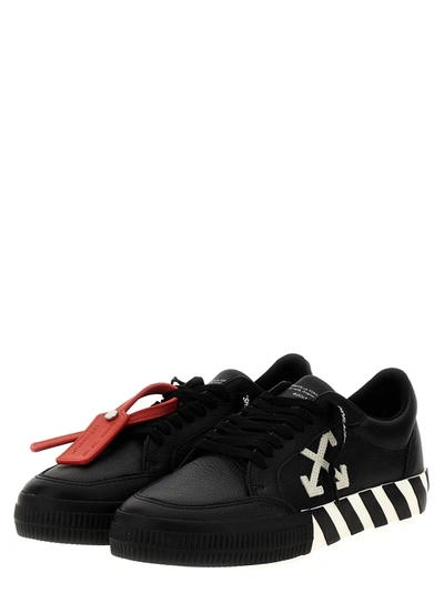 Shop Off-white Low Vulcanized Sneakers White/black