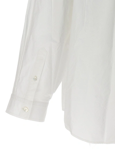 Shop Balenciaga Oversized Shirt Shirt, Blouse White