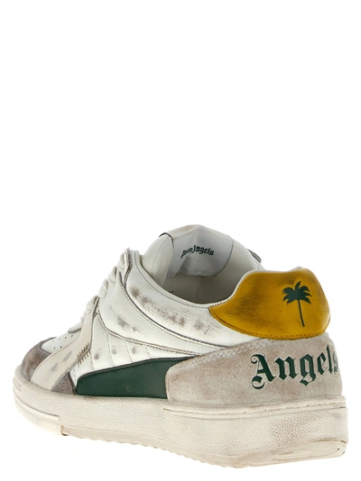Shop Palm Angels Palm University Sneakers Green