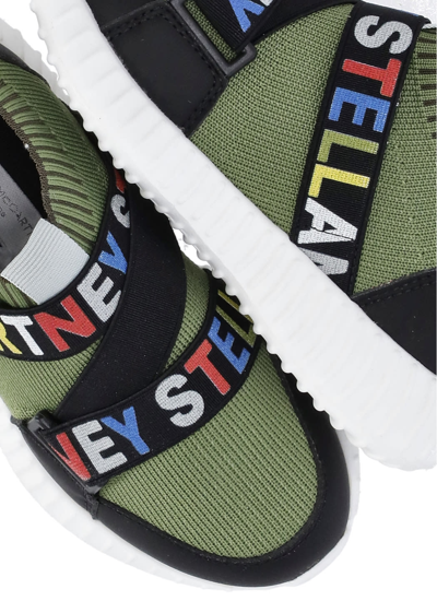 Shop Stella Mccartney Sneaker With Logo In Green
