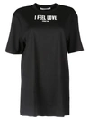 GIVENCHY Givenchy I Feel Love Oversize T-Shirt,16Y7708486001