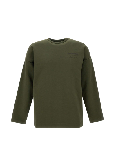 Shop Colmar Balance Cotton Sweatshirt In Military