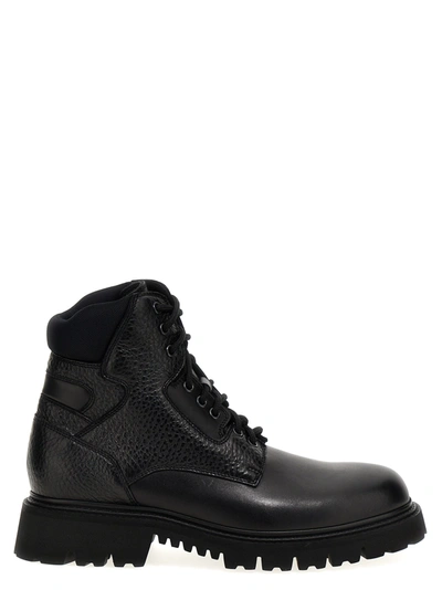 Doucal's Doucals X Neil Barrett Ankle Boots In Black