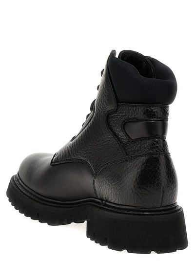 Doucal's Doucals X Neil Barrett Ankle Boots In Black