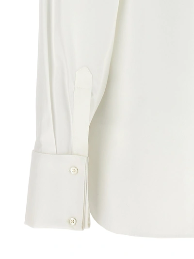 Shop Bally Plastron Shirt Shirt, Blouse Beige