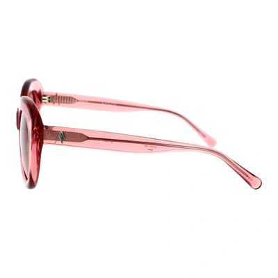 Attico The  Sunglasses In Pink