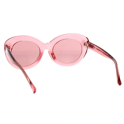 Attico The  Sunglasses In Pink