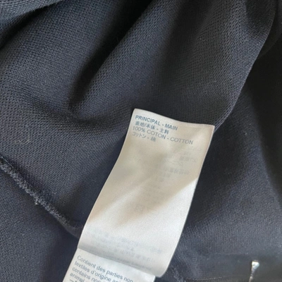 Pre-owned Louis Vuitton Navy Half Damier Pocket T-shirt