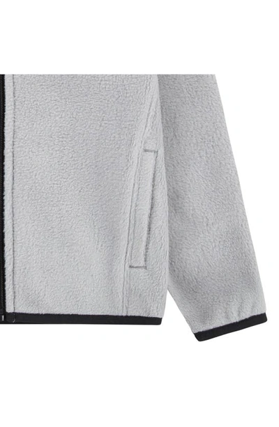 Nike Fleece Jacket In Grey