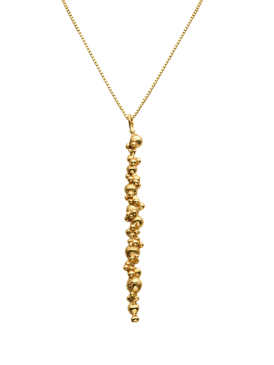 Shop Eva Remenyi Céleste Deux Necklace Gold