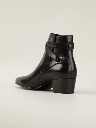 Shop Saint Laurent 'jodhpur' Ankle Boots