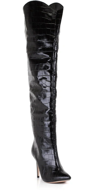 Shop Schutz Maryana Over The Knee Leather Boot