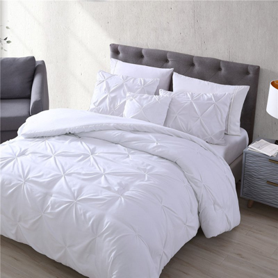 Shop The Nesting Company Spruce 4 Piece Comforter Set In White