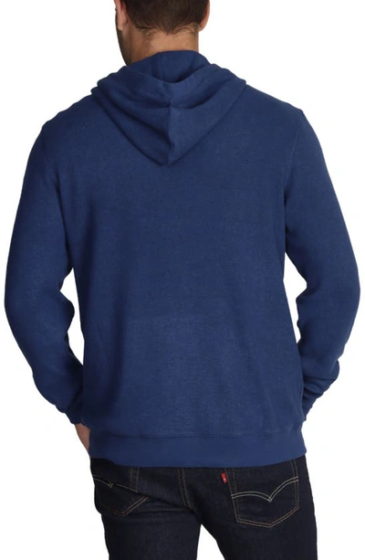 Shop Tailorbyrd Cozy Hooded Sweater In Royal