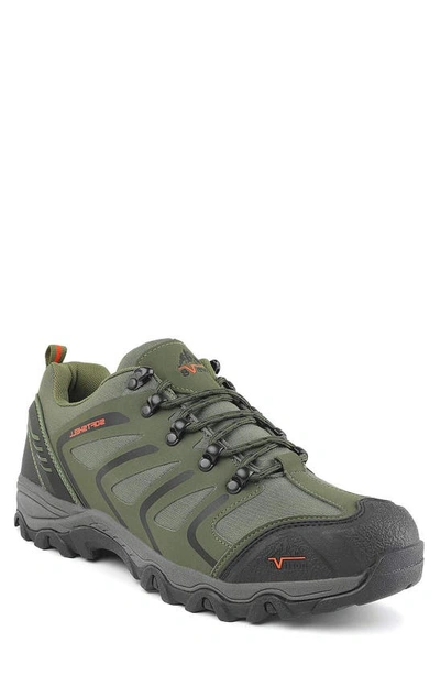 Shop Nortiv8 Waterproof Hiking Sneaker In Green