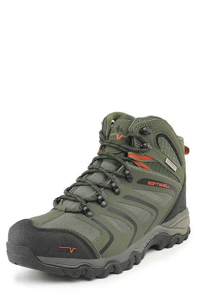 Shop Nortiv8 Waterproof Hiking Boot In Green