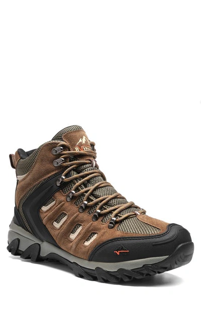 Shop Nortiv8 Quest Waterproof Hiking Boot In Brown