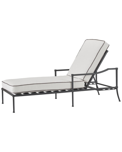 Shop Coastal Living Seneca Chaise Lounge In Grey