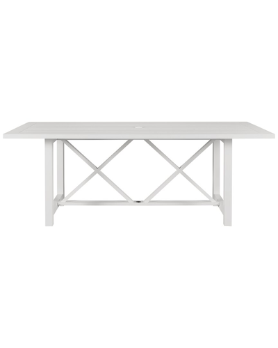 Shop Coastal Living Tybee Rectangle Dining Table In White