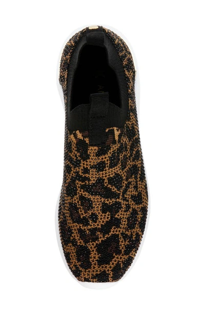 Shop Anne Klein Mylee Slip-on Sneaker In Leopard