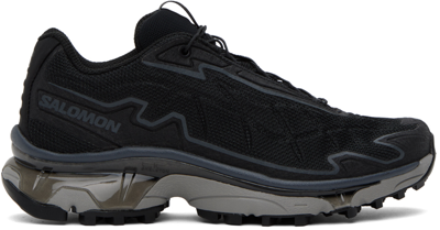 Shop Salomon Black Xt-slate Advanced Sneakers In Black/ebony/frost Gr