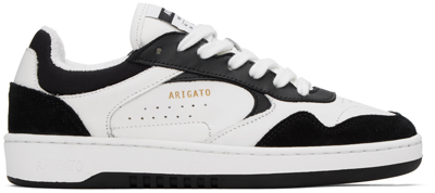 Shop Axel Arigato White & Black Arlo Sneakers In White/black