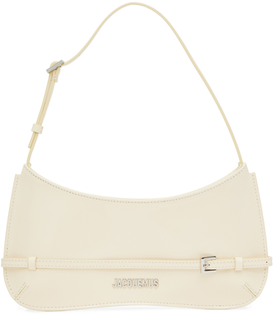 Jacquemus Off-white Le Chouchou 'le Bisou Ceinture' Bag In 110 Off-white