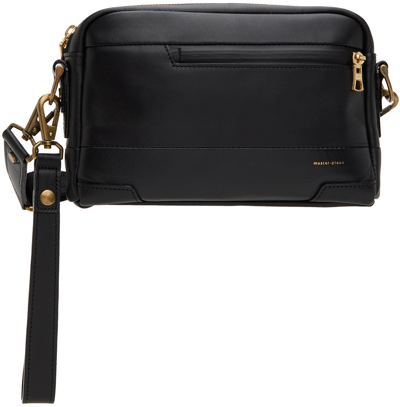 Shop Master-piece Black Gloss Shoulder Bag