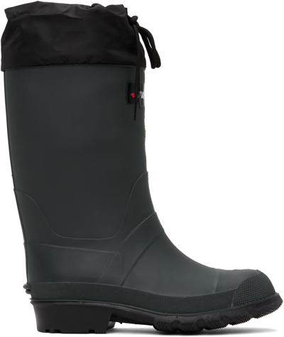 Shop Baffin Green Hunter Boots In 394 Forest/black